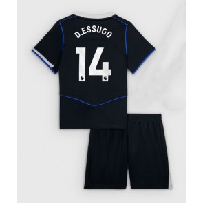 Chelsea Dario Essugo #14 Tredjeställ Barn 2025-26 Kortärmad (+ Korta byxor)